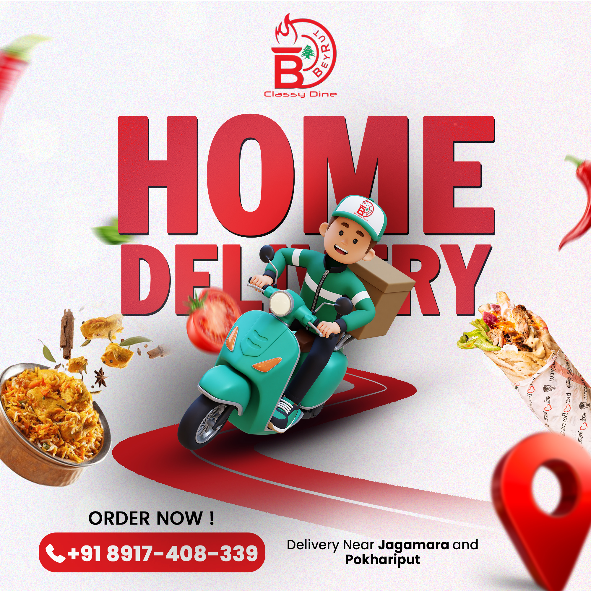 Home Delivery Available